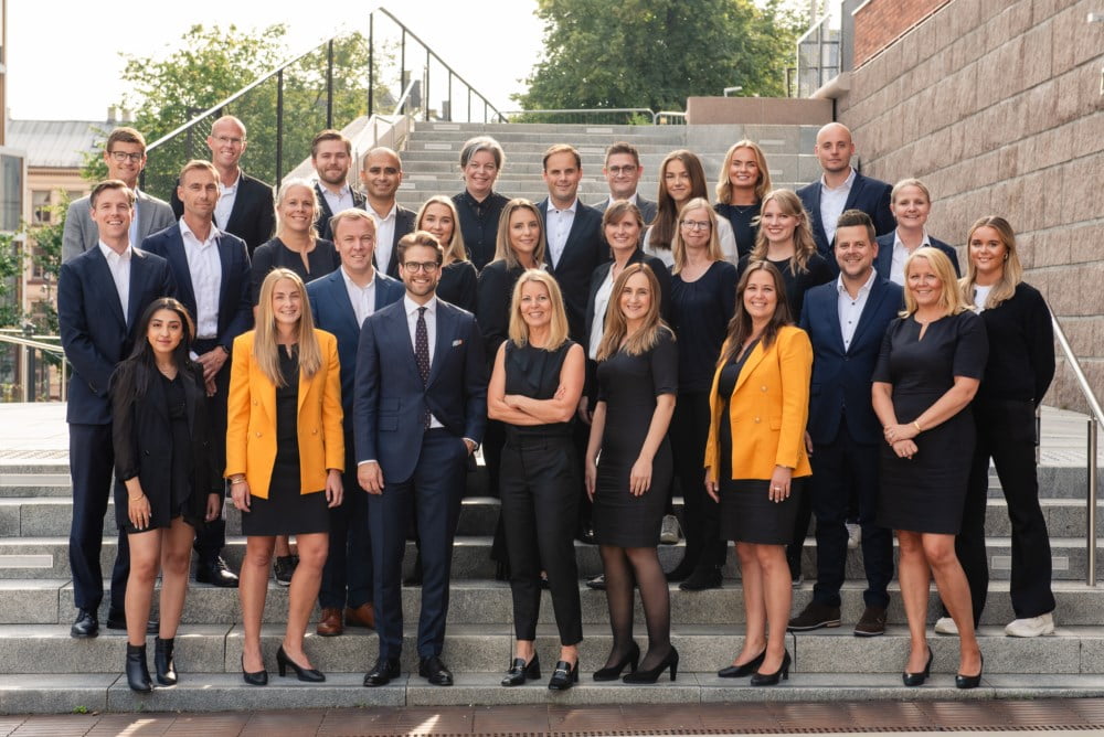 Alle ansatte i Bien Sparebank